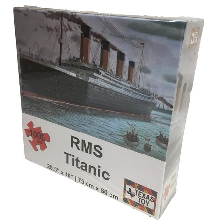TEXAS TOY DISTRIBUTION 2 mm Titanic Cardboard Puzzle 1000 Piece CP102